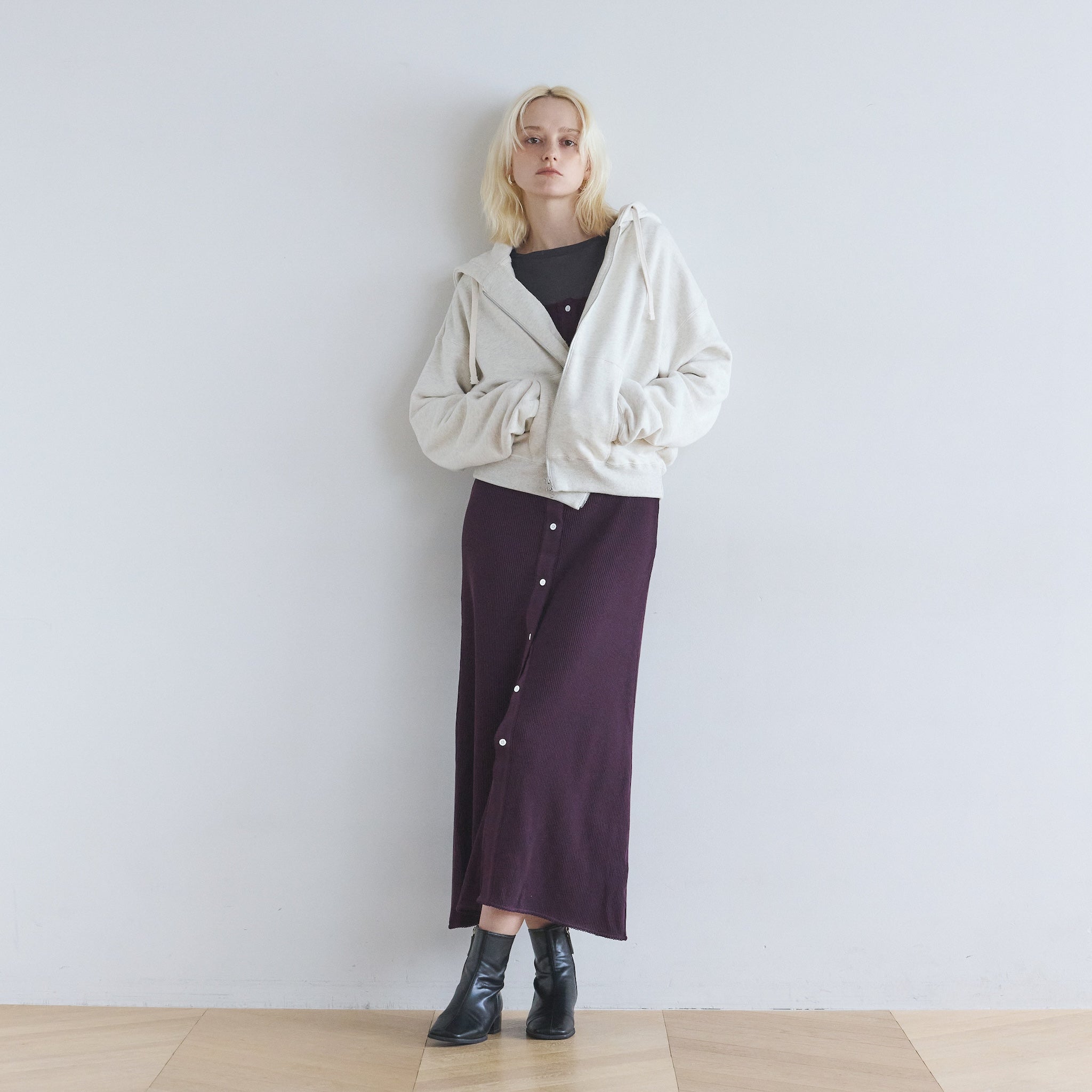 Heavy Soft Sweat Zipフーディー