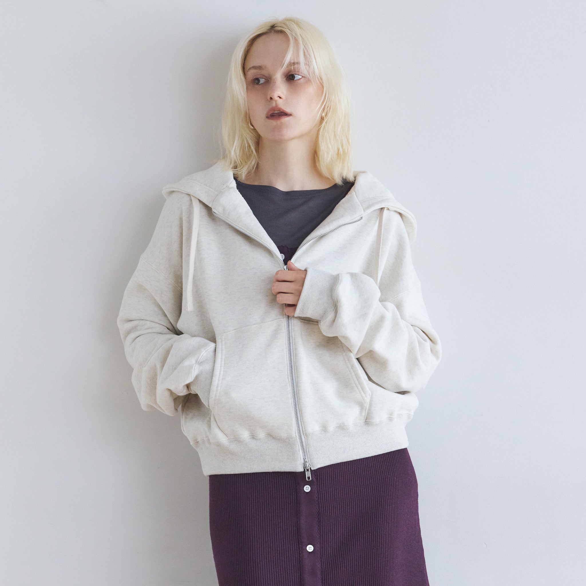 Heavy Soft Sweat Zipフーディー