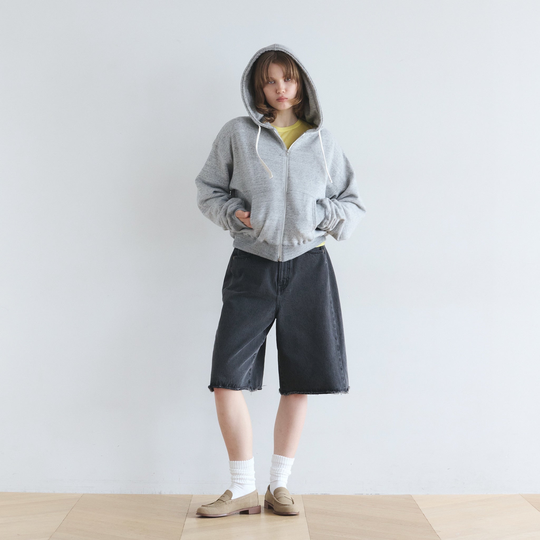 Heavy Soft Sweat Zipフーディー