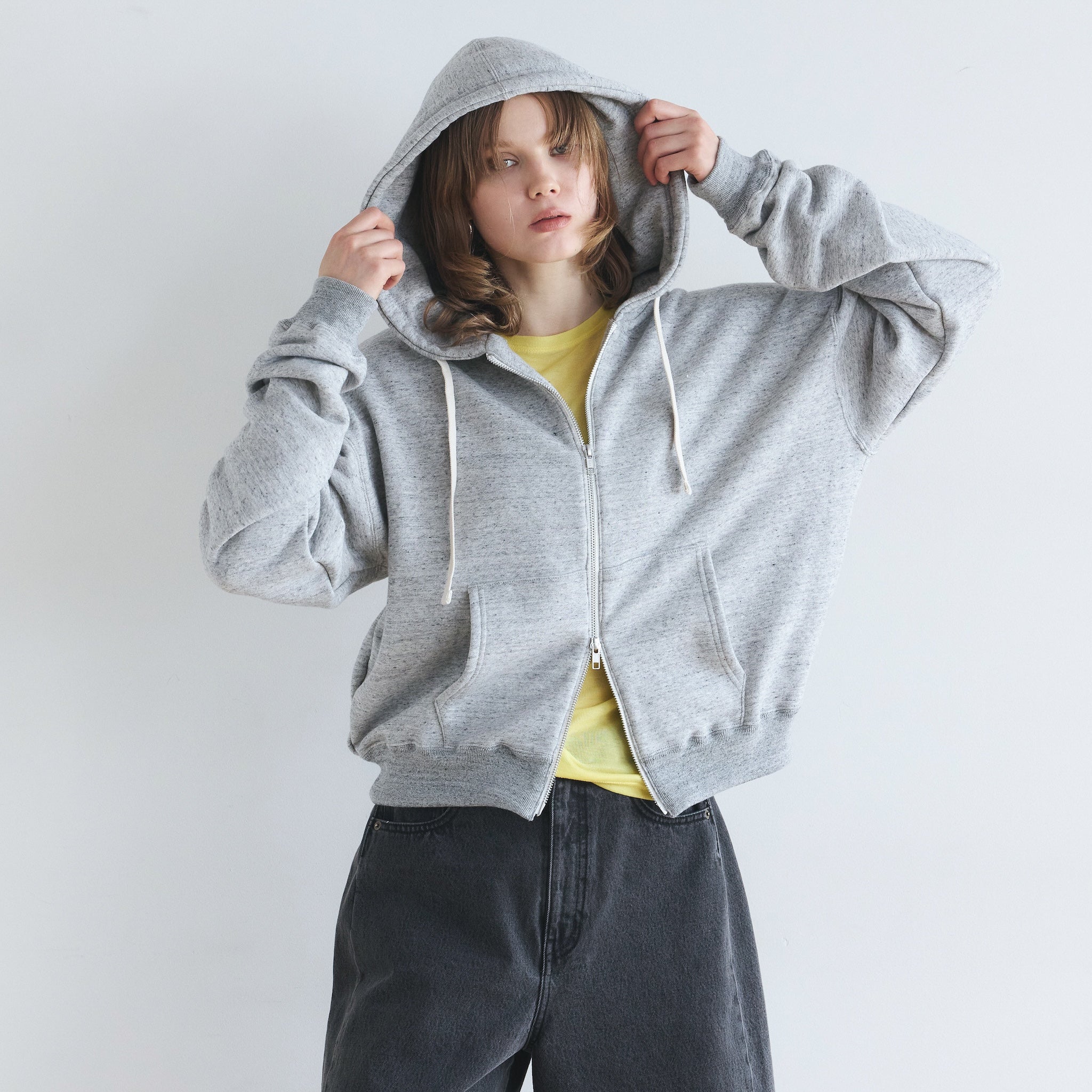 Heavy Soft Sweat Zipフーディー