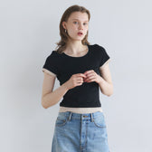 Layered-Look Fit Top