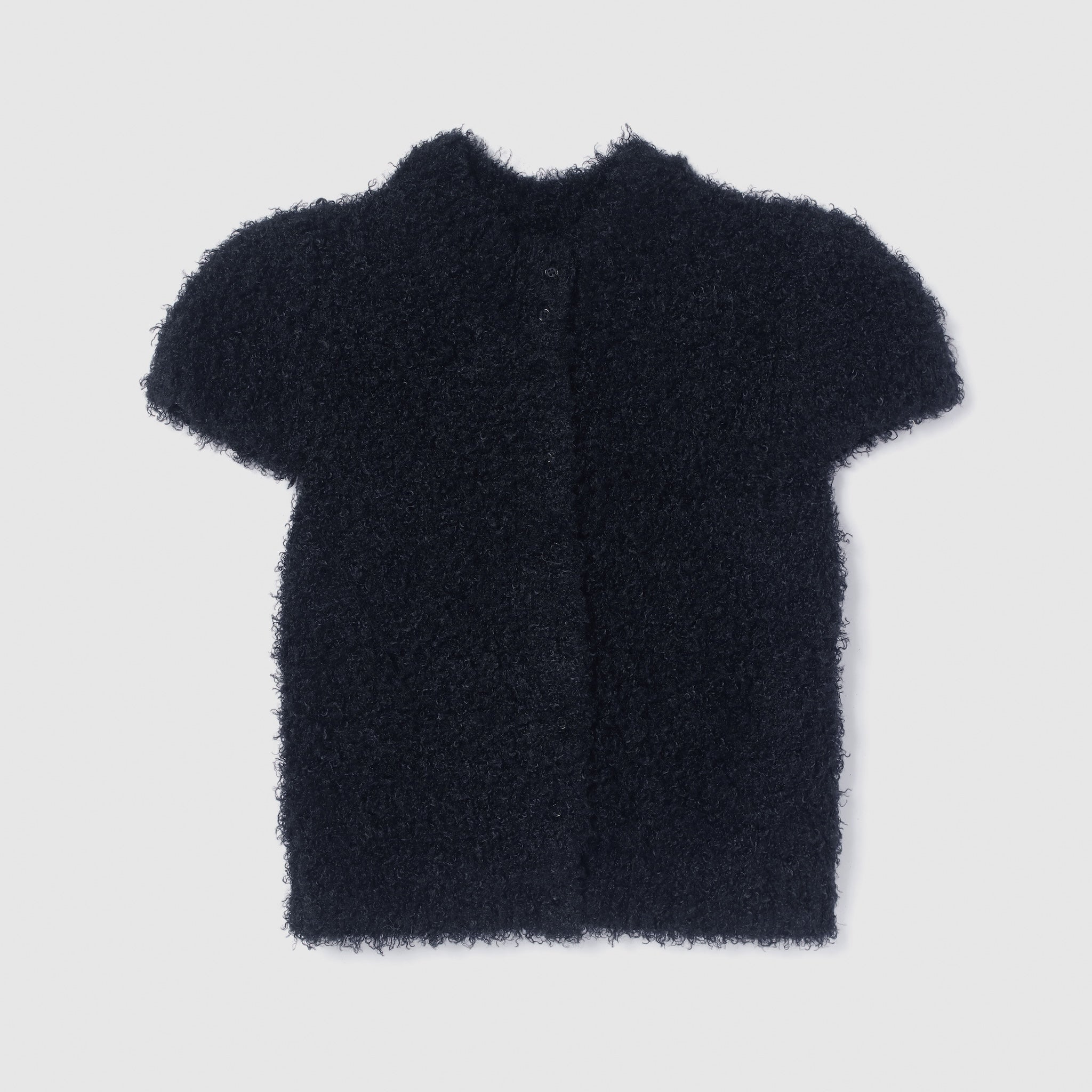Poodle Yarn 2wayネックトップス