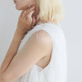 Feather Fringe Balloon Vest