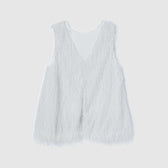 Feather Fringe Balloon Vest