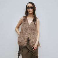 Feather Fringeバルーンベスト