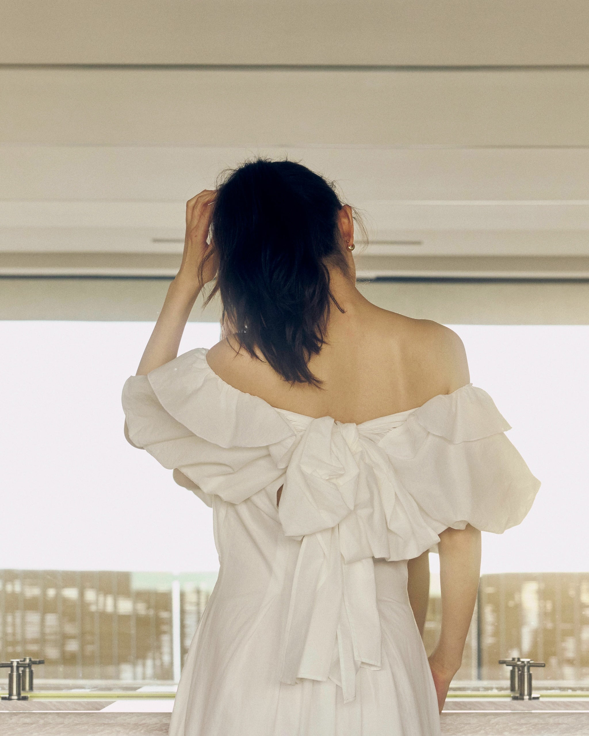 SRL d'AlbaオフショルリボンドレスPACK