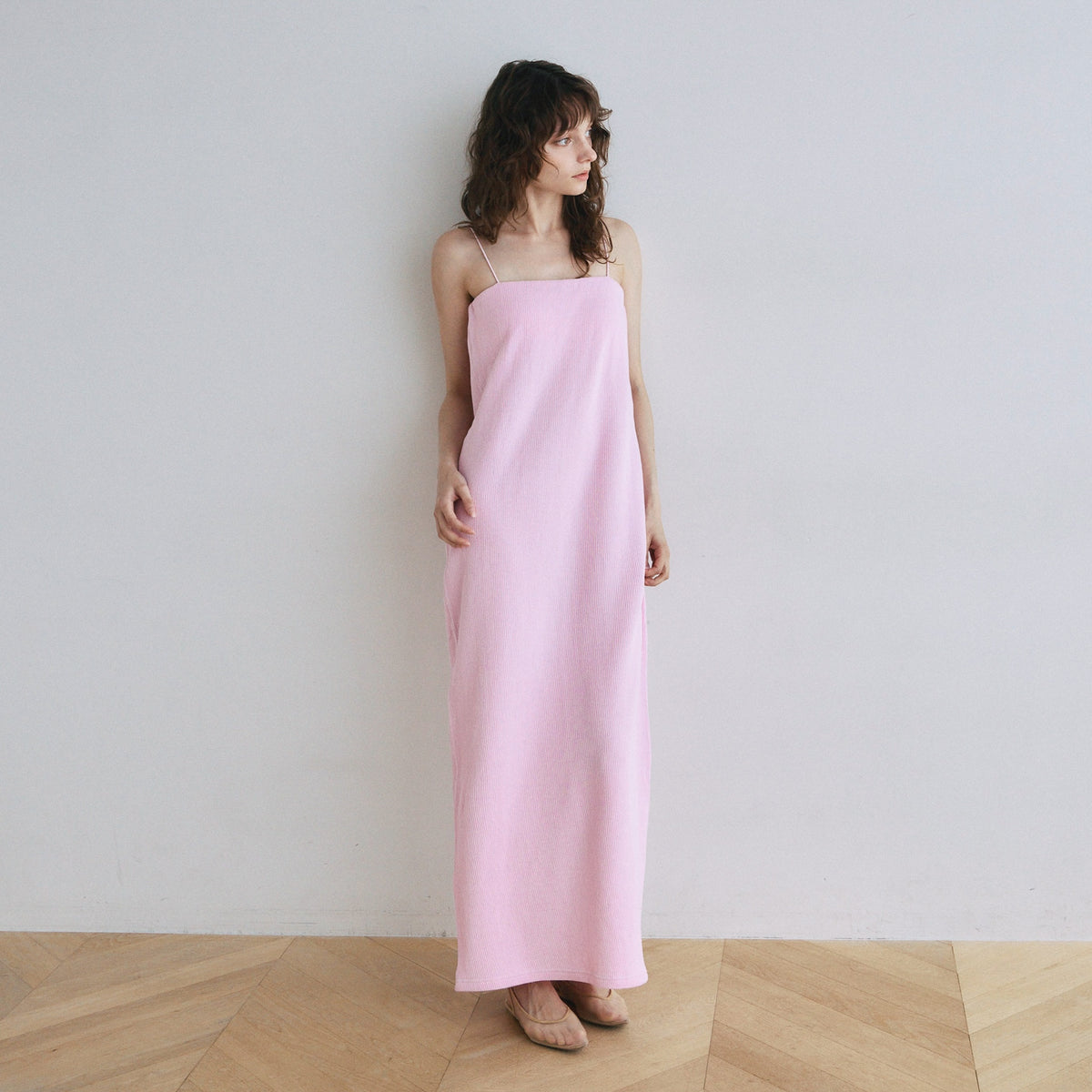 C/L 2FACEストレートキャミドレス
