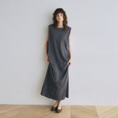 パッドin Hemp Cottonカットドレス