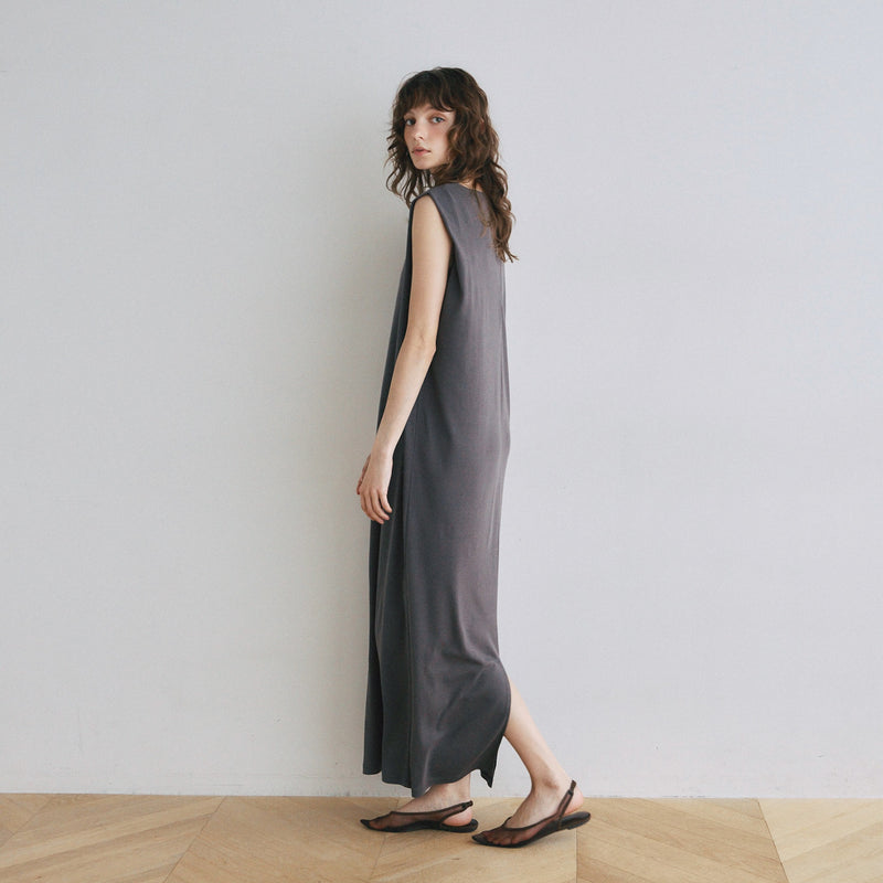 パッドin Hemp Cottonカットドレス