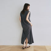 パッドin Hemp Cottonカットドレス