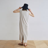 パッドin Hemp Cottonカットドレス