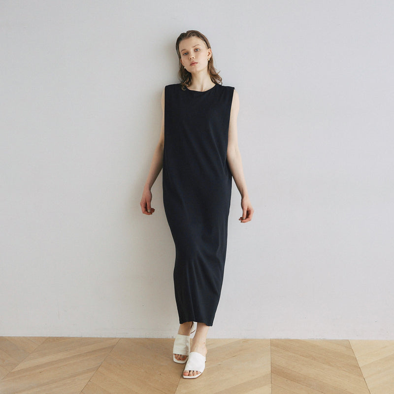 パッドin Hemp Cottonカットドレス