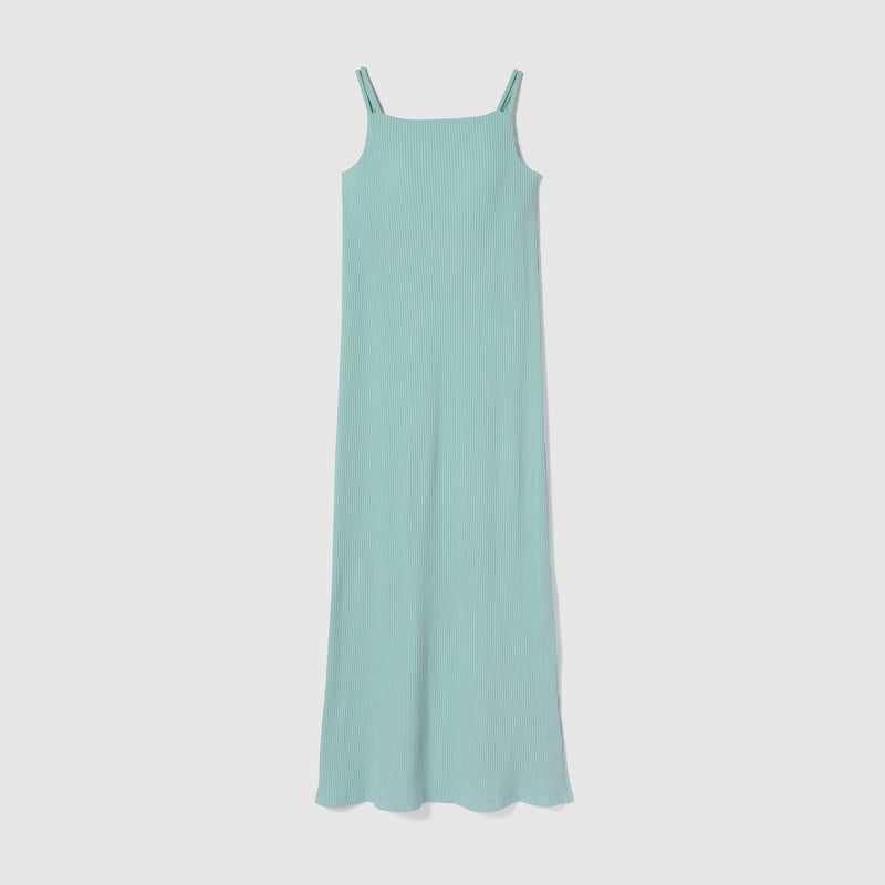 Double Strap Rib Cami Dress