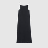 Fit Pad Boat Neck I-Line Dress