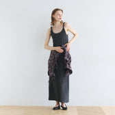 Twist Strap Waffle Dress