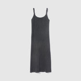 Twist Strap Waffle Dress