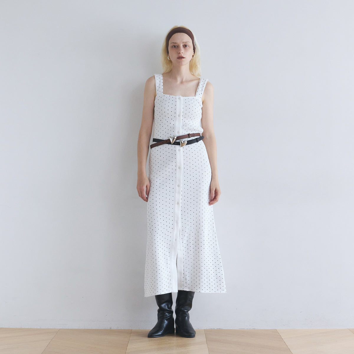 Recycled Tencel Front Button Dress