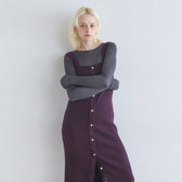 Recycled Tencel Front Button Dress
