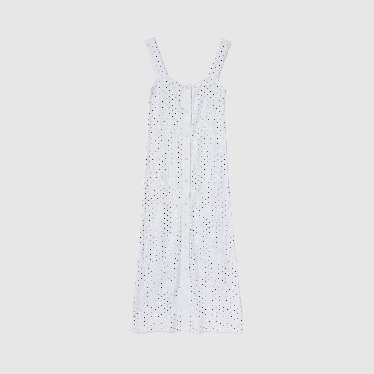 Recycled Tencel Front Button Dress