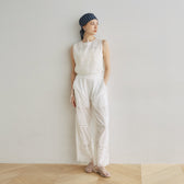 Garden Emb Gathered Pants