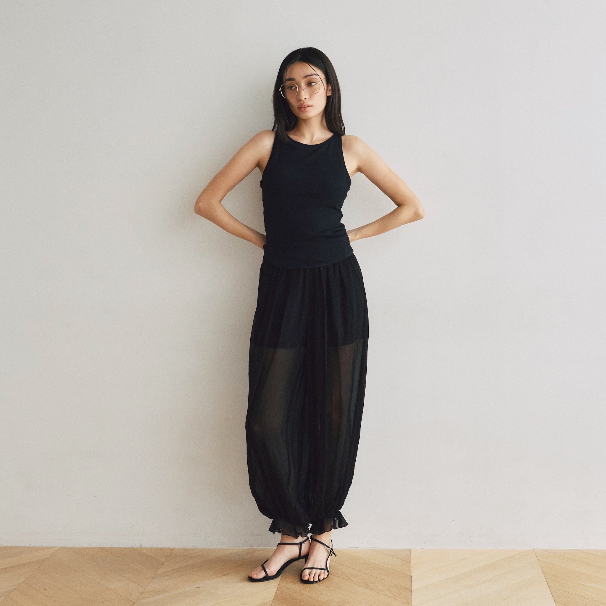 Harlemバルーンギャザーパンツ