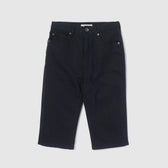 Stretch Denim Slim Half Pants