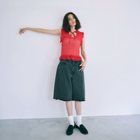 カットオフDenimバミューダパンツ