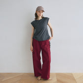 Front Seam Relaxed Work Pants