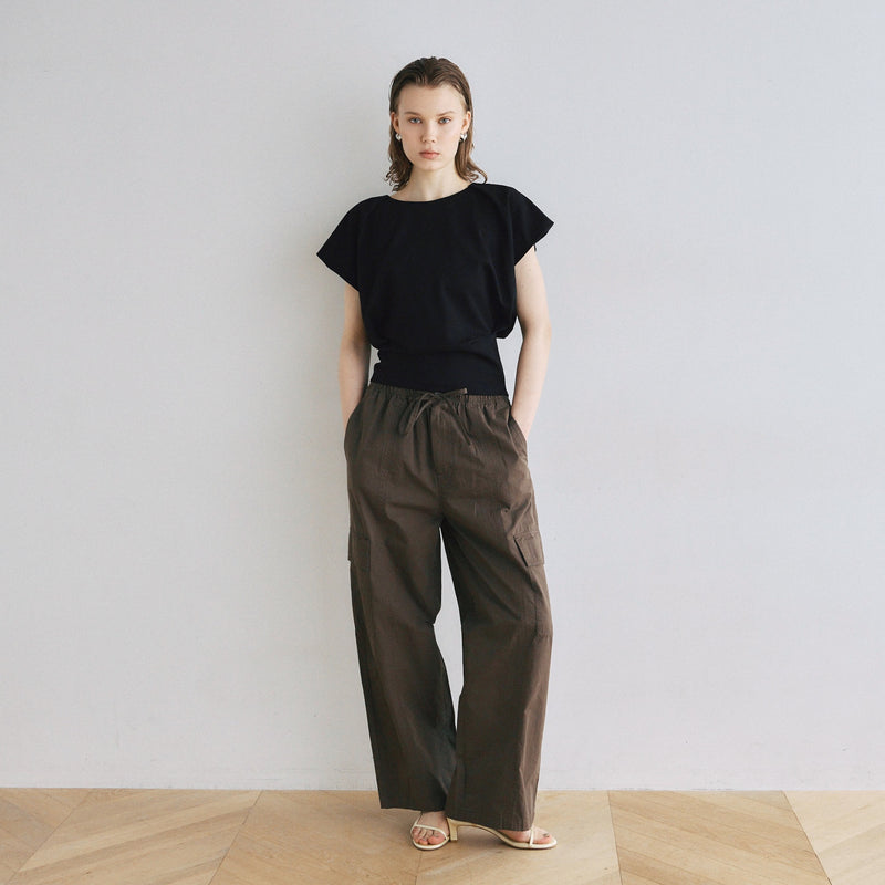 Front Seam Relaxed Work Pants