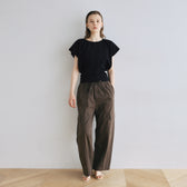 Front Seam Relaxed Work Pants