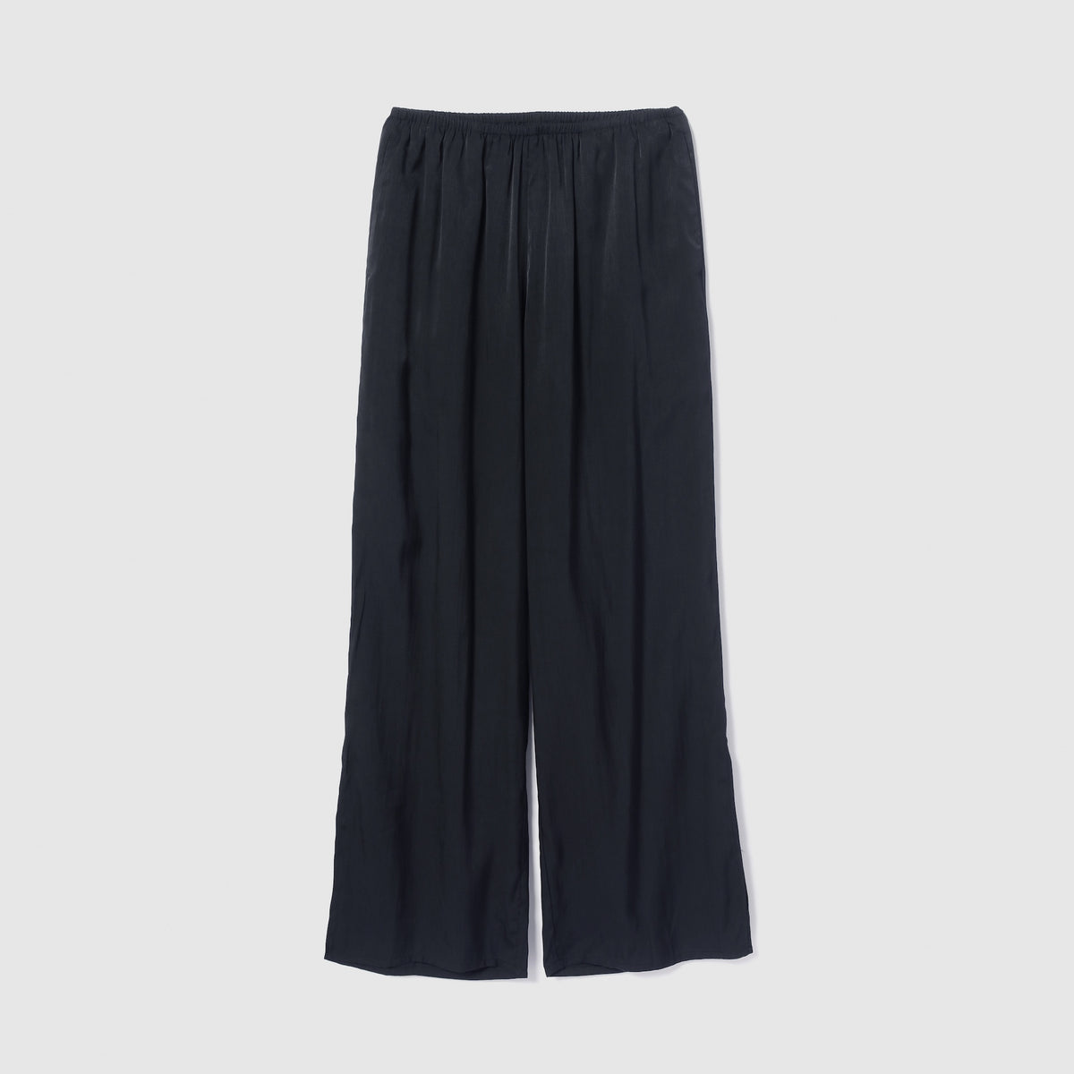 Side Slit Easy Satin Pants