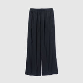 Side Slit Easy Satin Pants