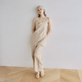 Cotton LaceスカラップRelaxパンツ