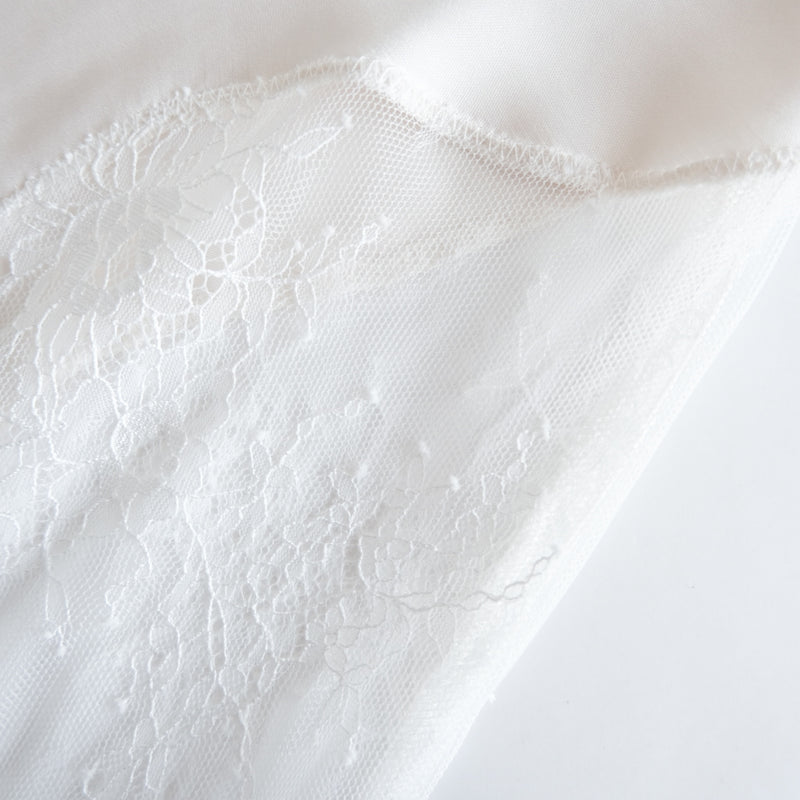 Recycle Satin Lacy アイラインスカート