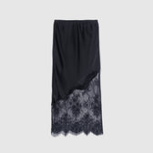 Recycle Satin Lacy アイラインスカート