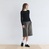 Front Tuck Bermuda Sweatpants