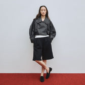 Front Tuck Bermuda Sweatpants