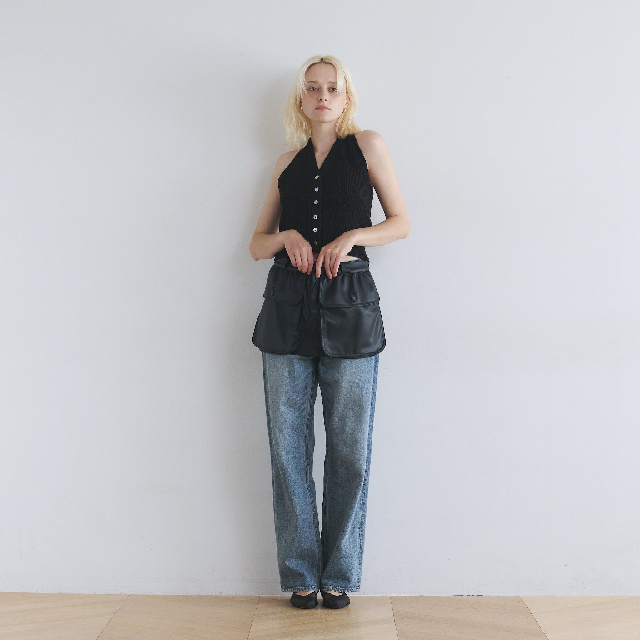 Utility Pocket Mini Skirt