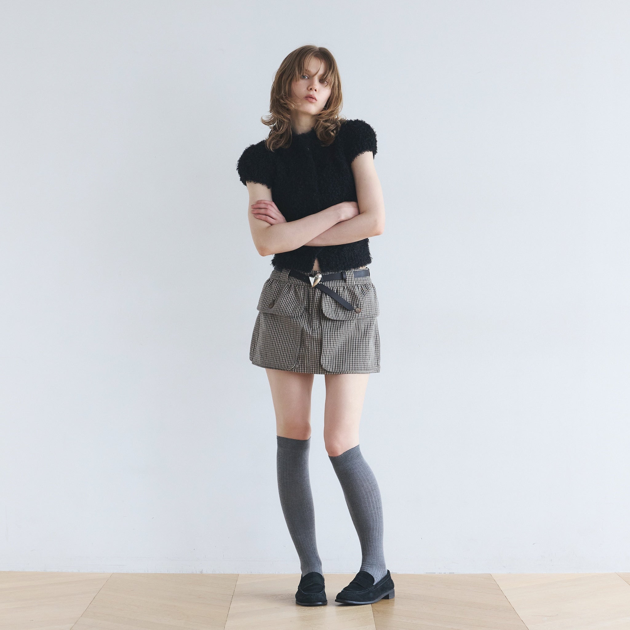 Utility Pocket Mini Skirt
