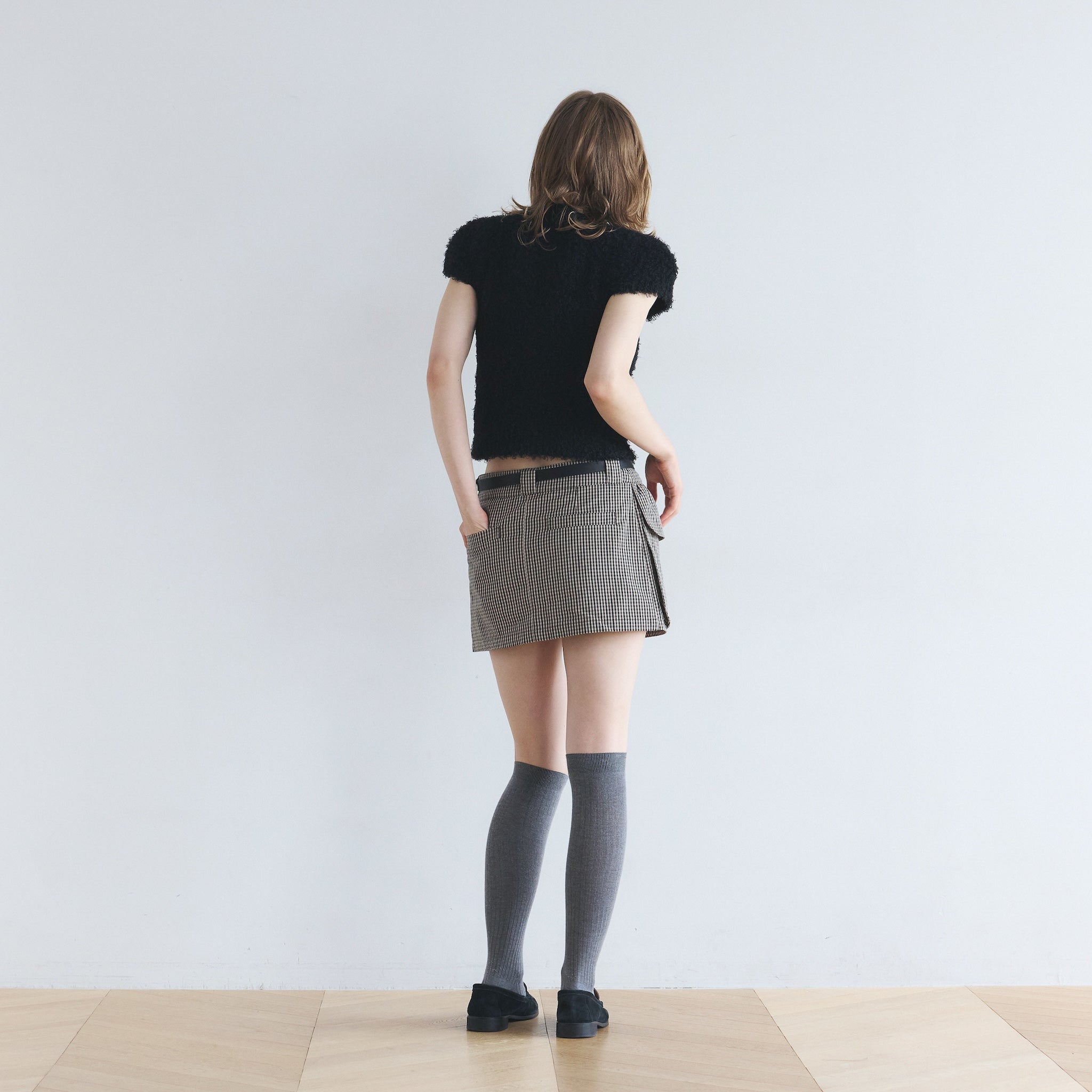 Utility Pocket Mini Skirt