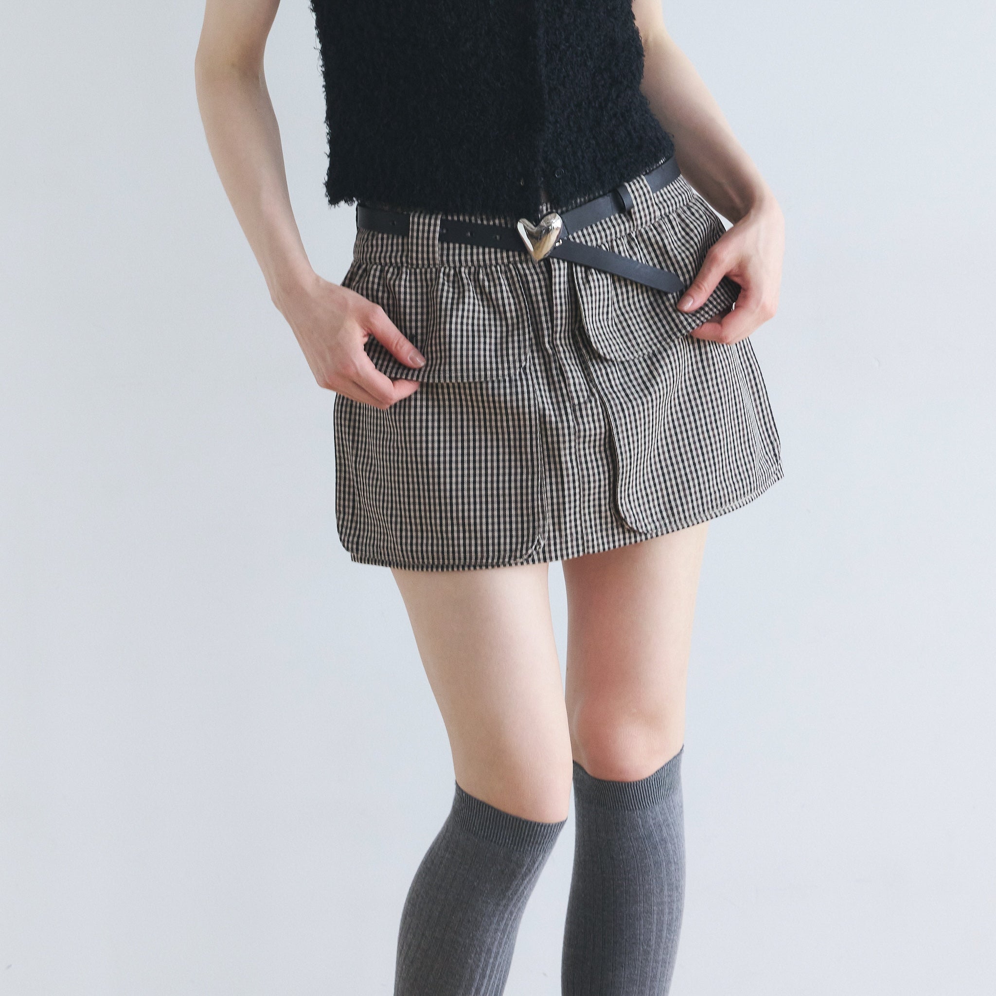Utility Pocket Mini Skirt