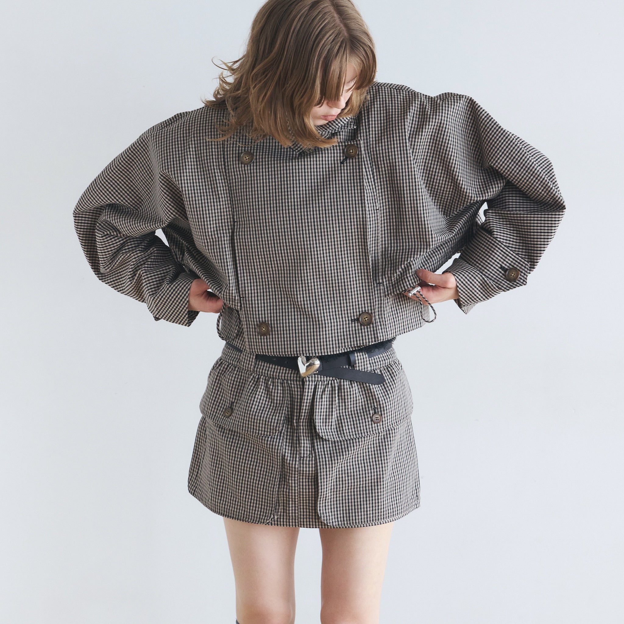Utility Pocket Mini Skirt