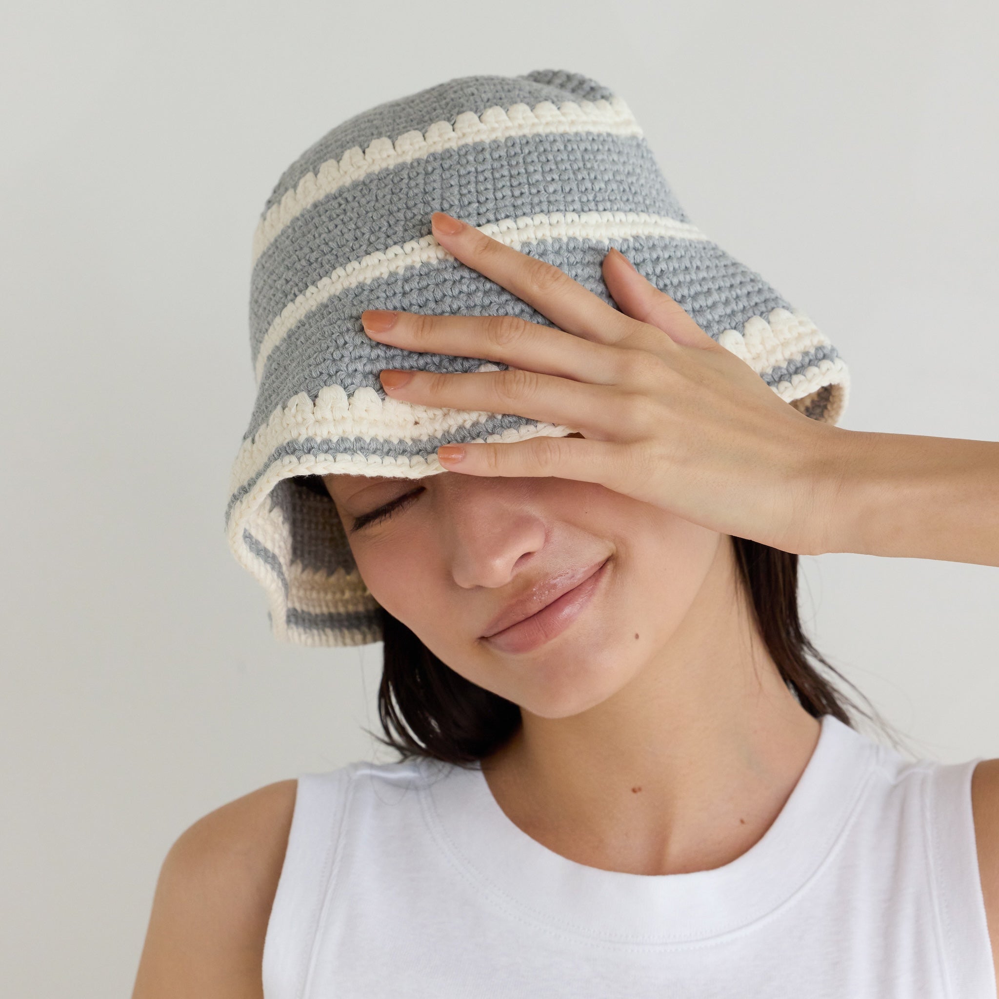 Border Crochet Hat