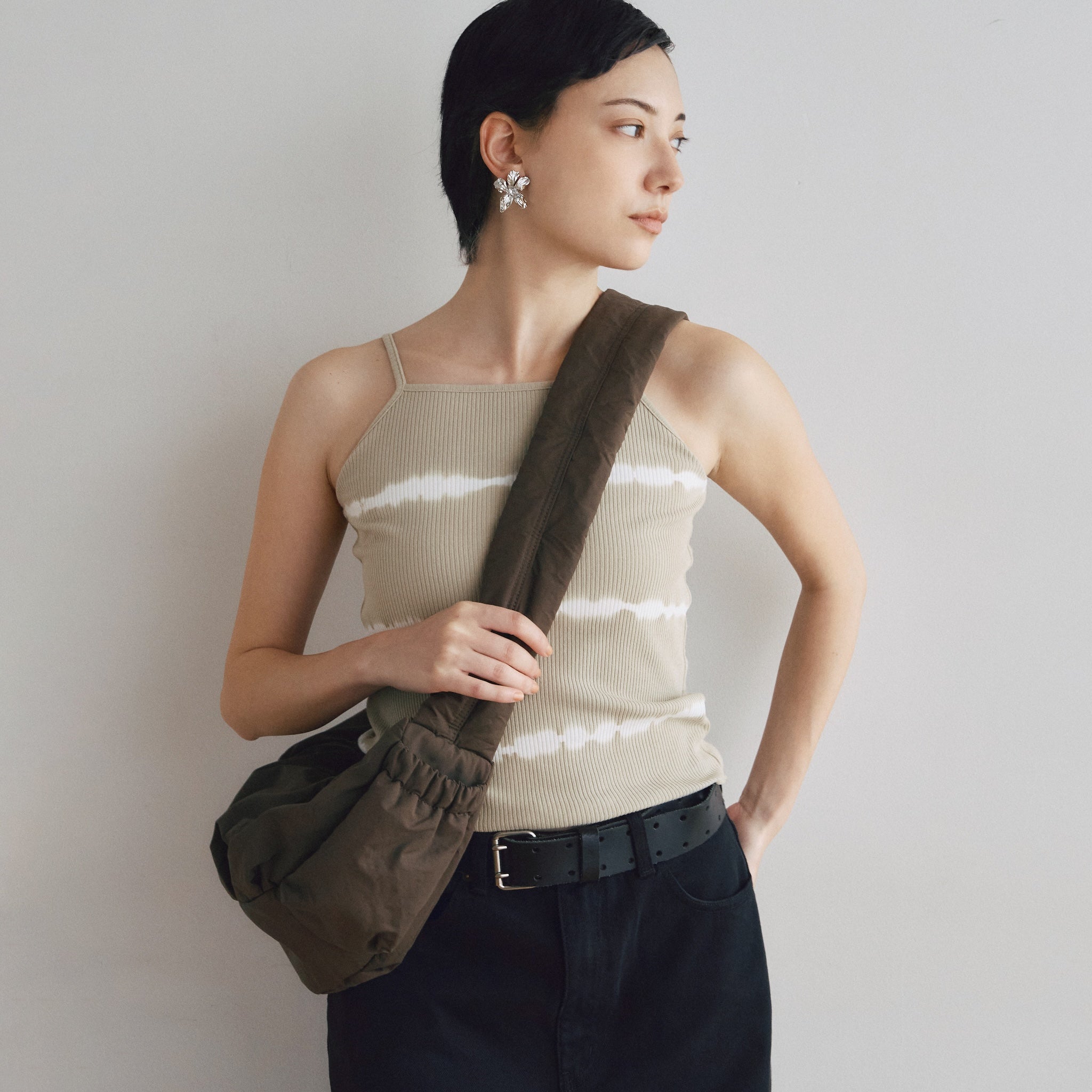 SeaRoomlynn Cross Body Hobo Bag ブラウン Cross Body Hobo Bag