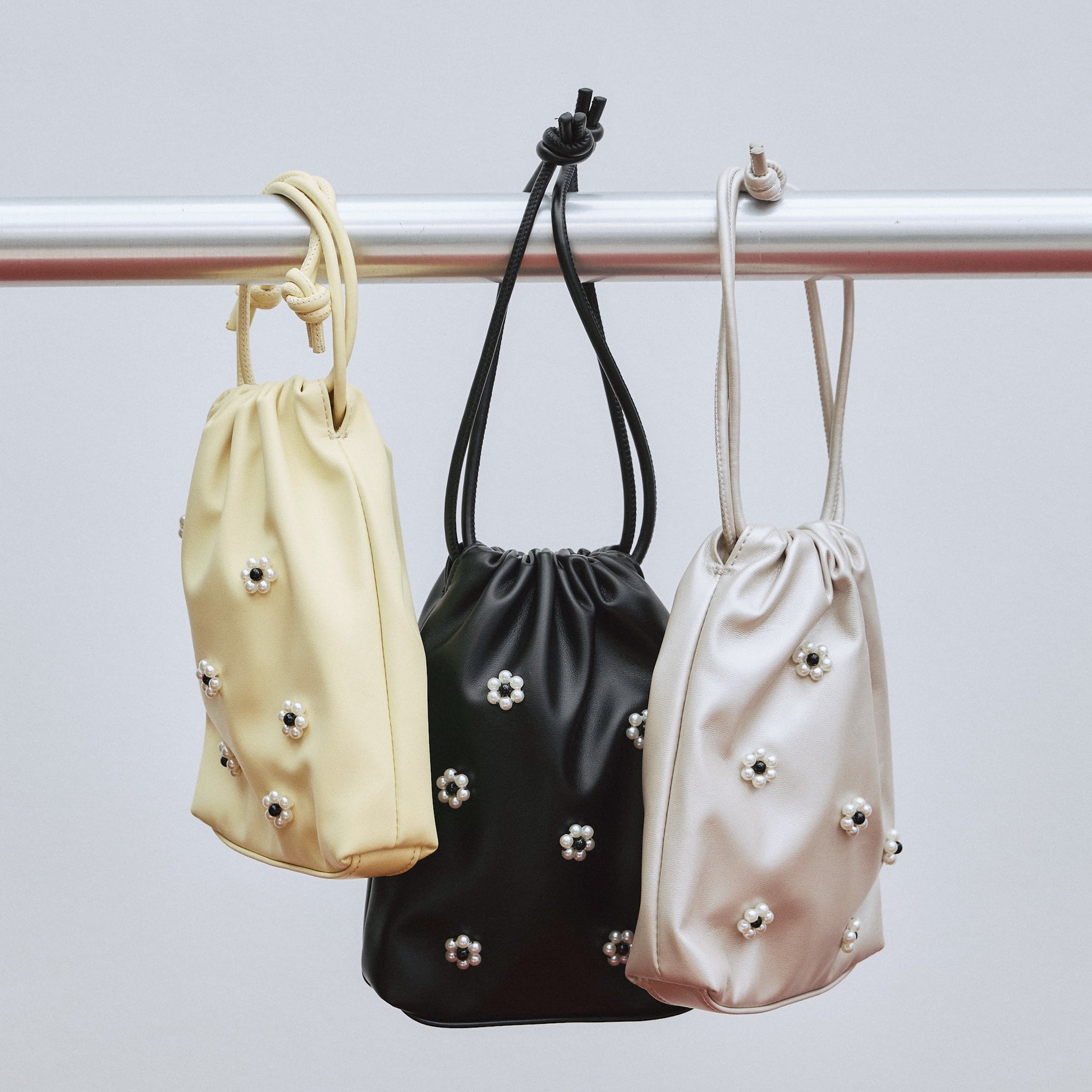 Beads Draw String Bag