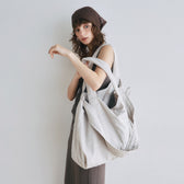 Double Handle Hobo Tote