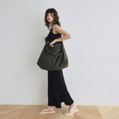 Double Handle Hobo Tote