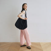 Double Handle Hobo Tote