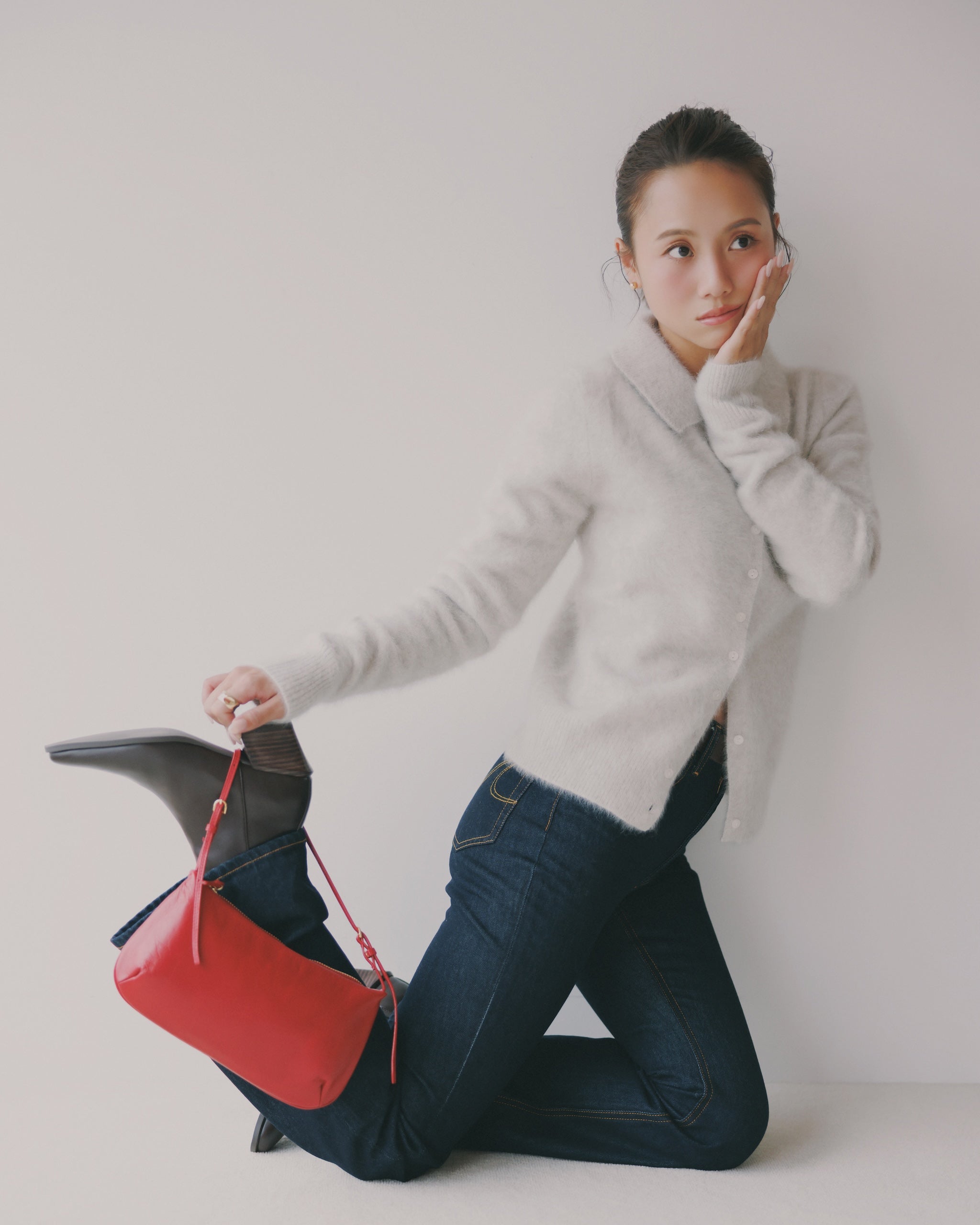 collab Halfmoon mini Shoulder
