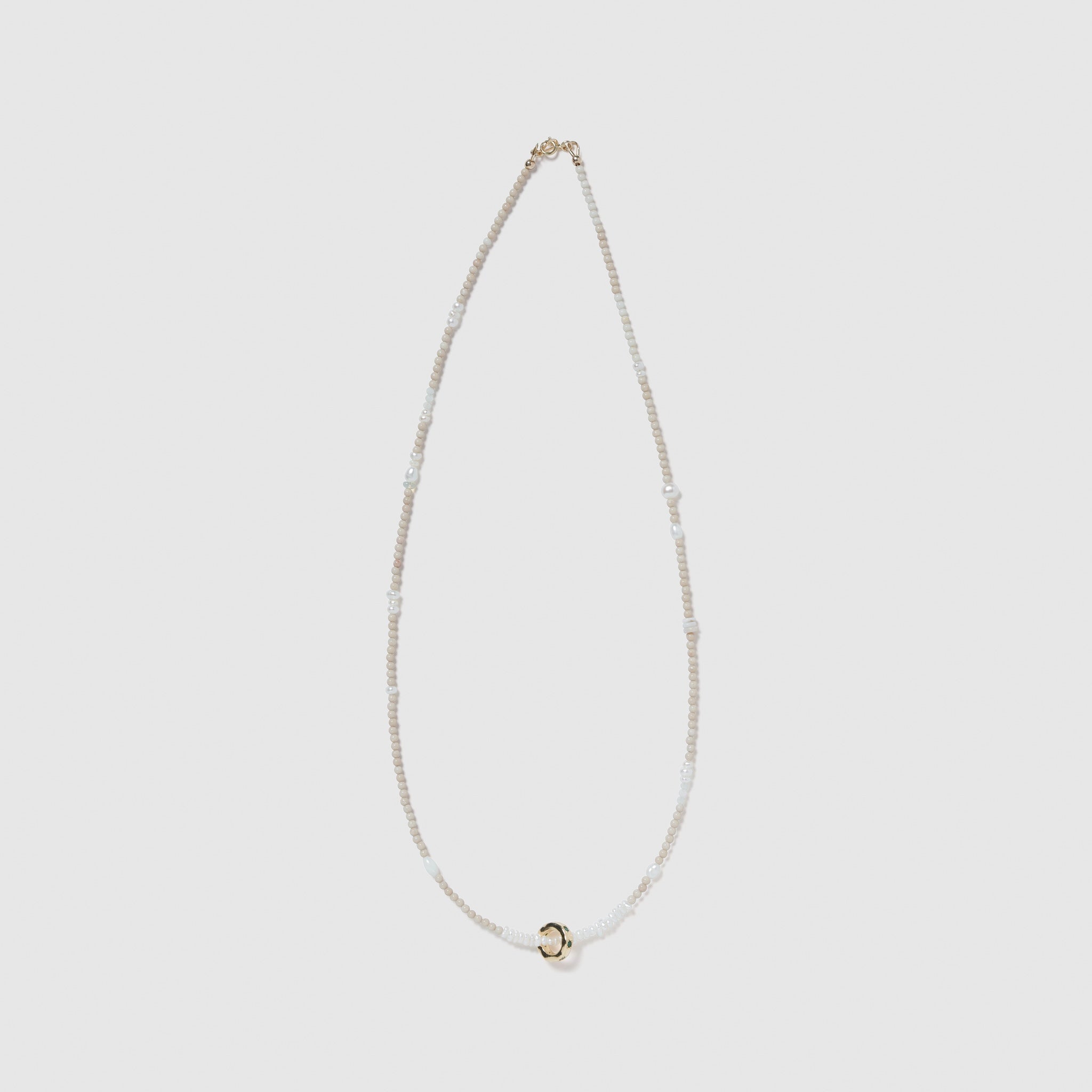Rondel Beads Necklace